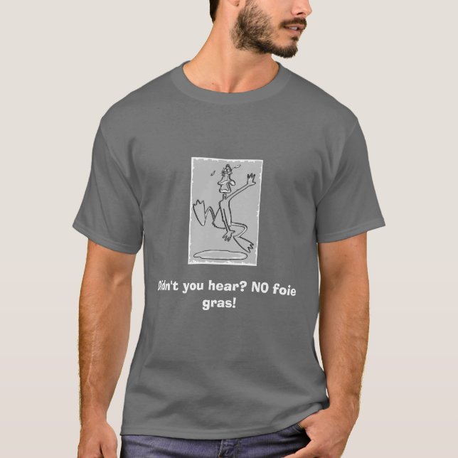 INGA foiegras! Tee Shirt (Framsida)
