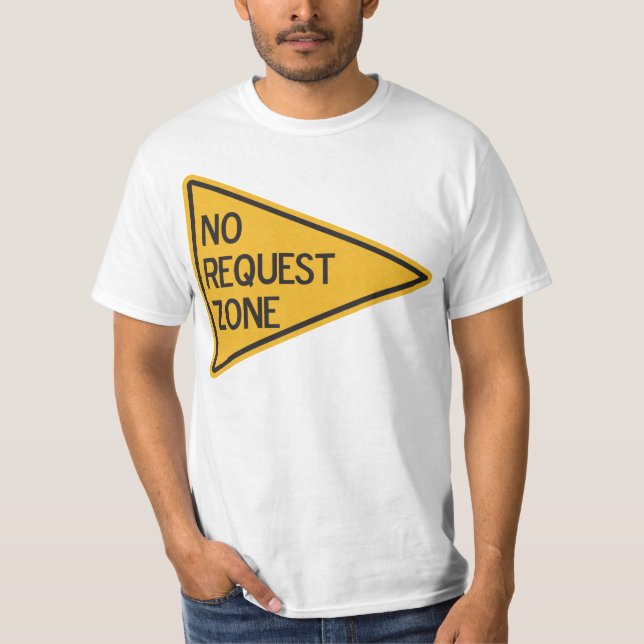 INGA FÖRFRÅGAN 02 T-SHIRT (Framsida)