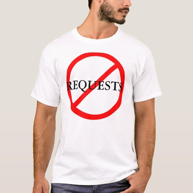 inga förfrågan t shirt (Framsida)