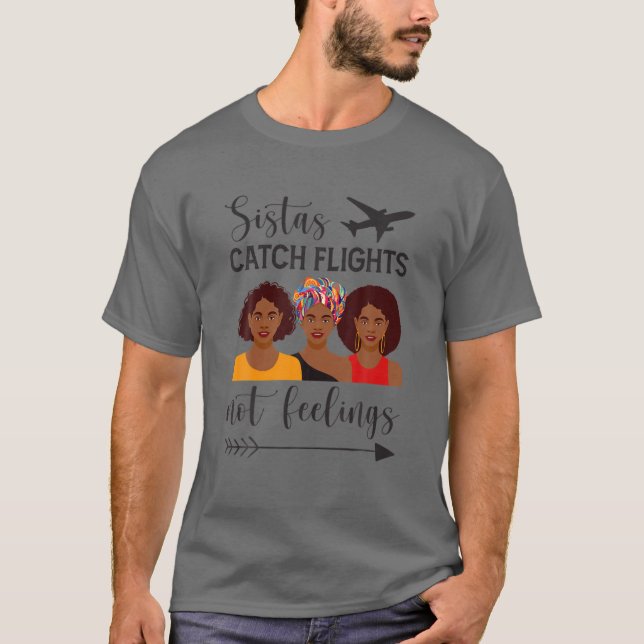 Inga funktioner för Sistas-fångstflygningar T Shirt (Framsida)
