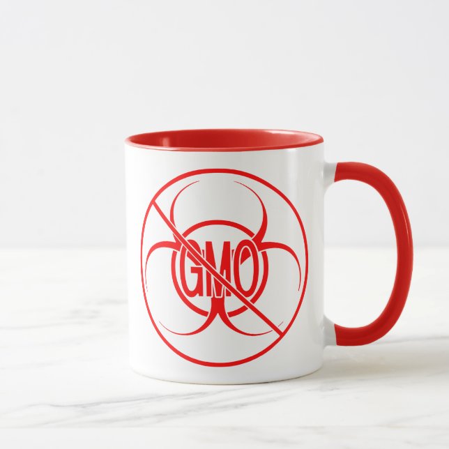 Inga genetiskt modifierade organismer (GMO Coffee  Mugg (Höger)