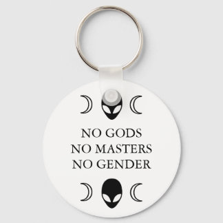 INGA GODS NO MASTERS NO GENDER keychain Nyckelring