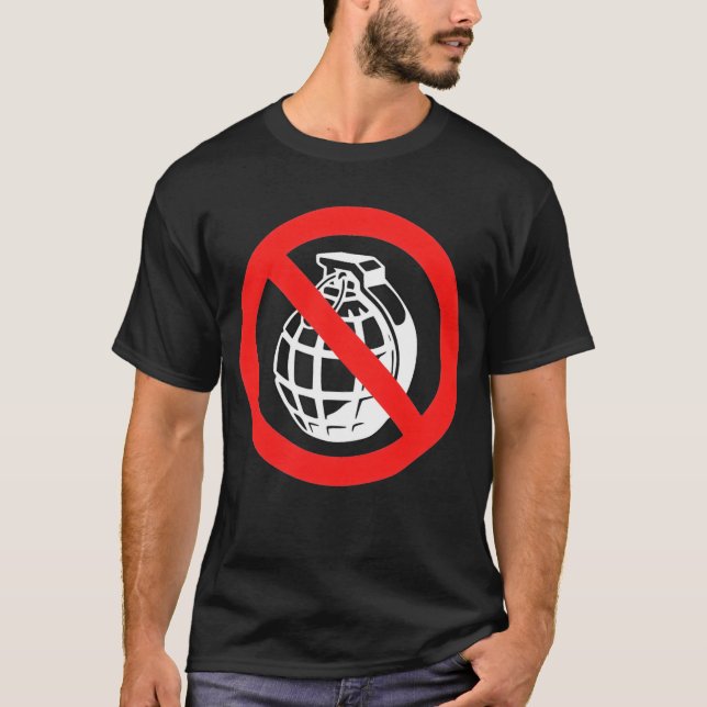 Inga granater t-shirt (Framsida)