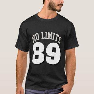Inga Gränser Anpassad Text Fet Motivationsstil T Shirt