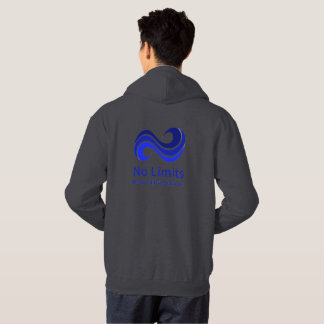 Inga gränser för BIS-hovad sötskjorta Hoodie