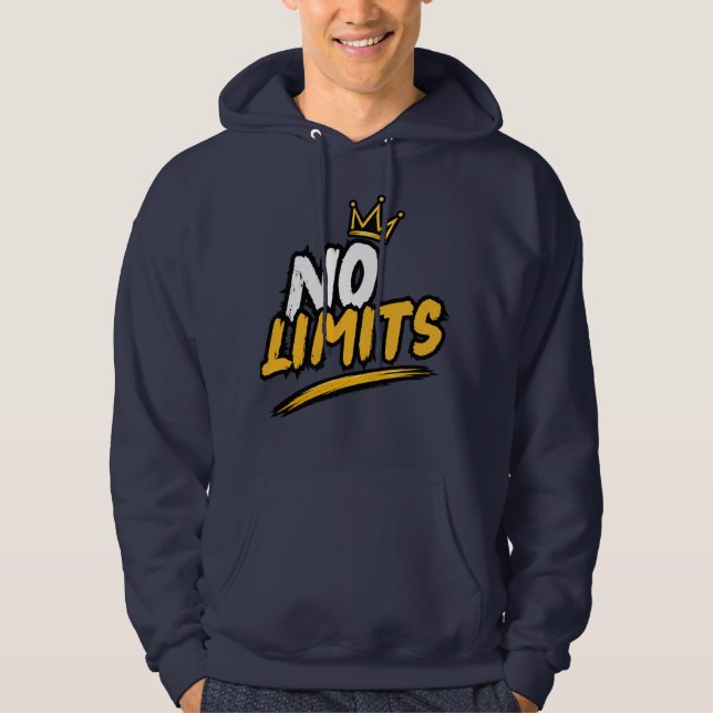 Inga Gränser Kronografi Hoodie (Framsida)