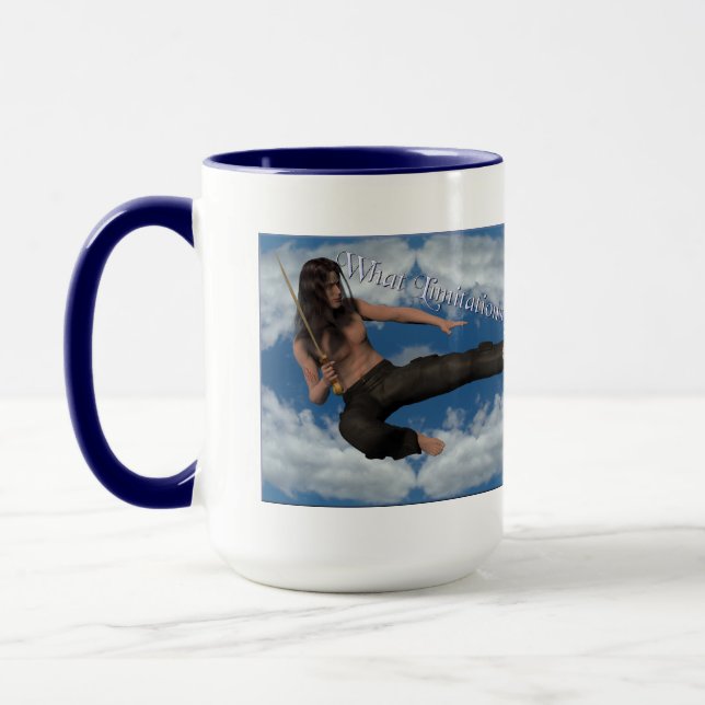 Inga gränser mugg (Vänster)