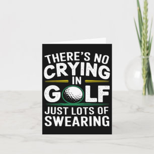 Inga Gråter i golfing bara mycket av att söta Humo Kort