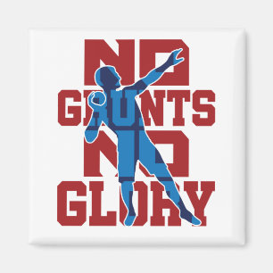 Inga Grunts, ingen Glory Shot Put Track och Fält Magnet