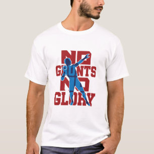 Inga Grunts, ingen Glory Shot Put Track och Fält T Shirt