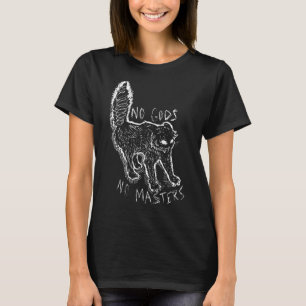 Inga gudar, ingen masters Satanic Evil Baphomet Ta T Shirt