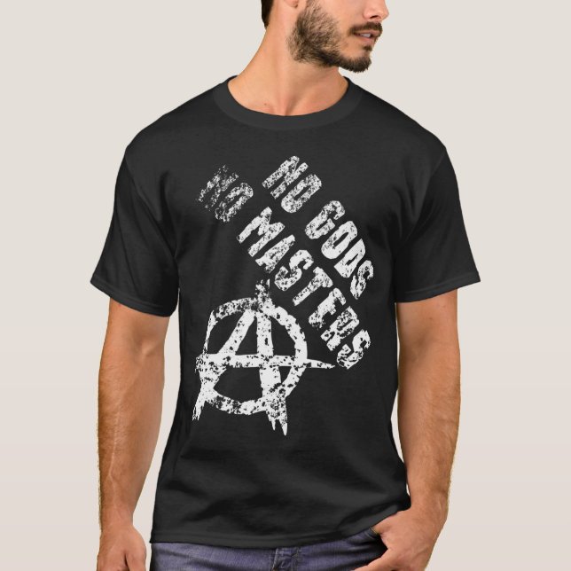 Inga gudar utan mallanarki t shirt (Framsida)
