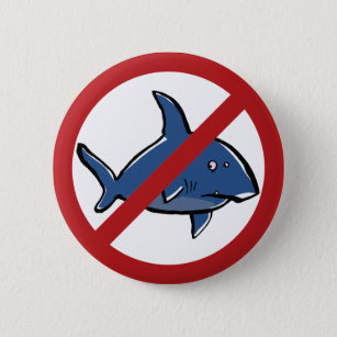 Inga hajar här! knapp