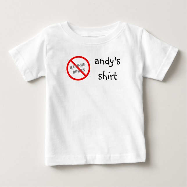 Inga handnedgångar t-shirt (Framsida)