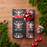 Inga Hiss eller Gift Santa Gym Workout Fitness Chr Presentpapper<br><div class="desc">Ingen Hiss eller Gift Santa Gym Workout Fitness Helgdag</div>