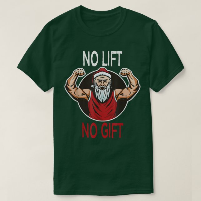 Inga Hiss-inga aktuella Merry Liftmas Ugly Julafto T Shirt (Design framsida)