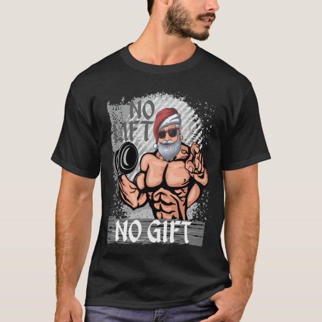 Inga Hiss-Jultomten-gymer T Shirt (Framsida)