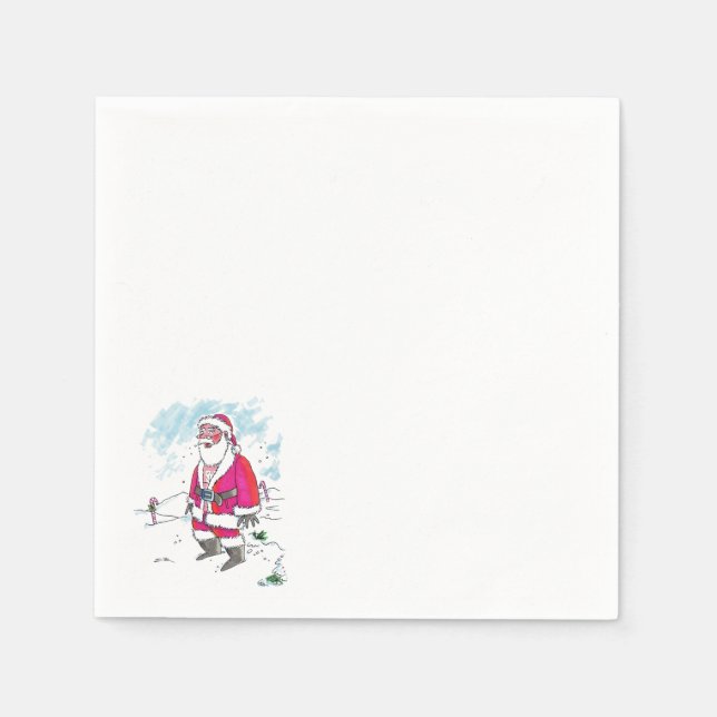 Inga Ho-Ho-Ho-pappra servetter (Framsidan)