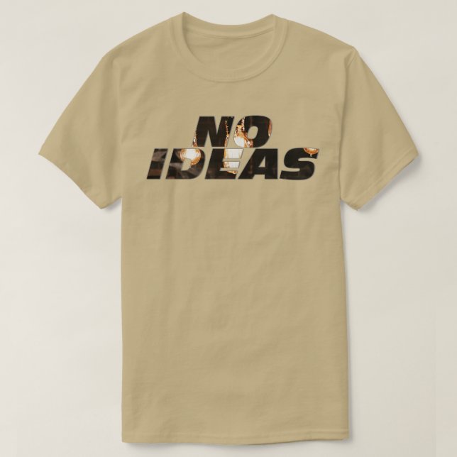 INGA IDÉER T SHIRT (Design framsida)