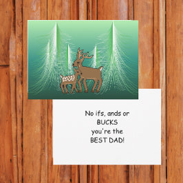 Inga Ifs Ands eller Bucks Fars dag Kort