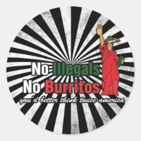 Inga illegala invandrare från Burritos i Humor