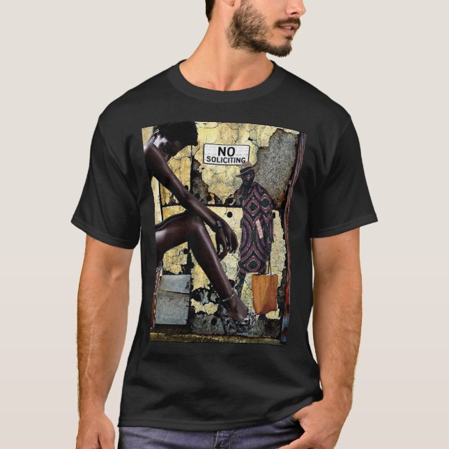 Inga inbjudningar! tee shirt (Framsida)