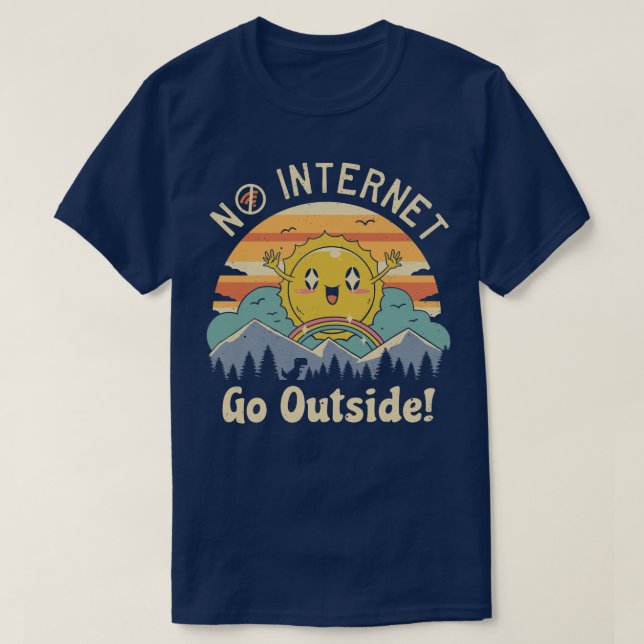 Inga Internet Vibes T Shirt (Design framsida)