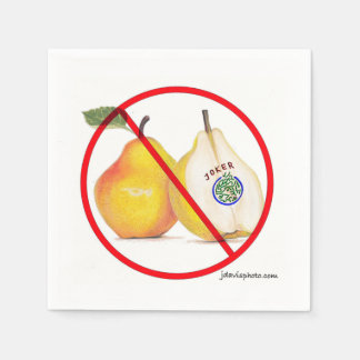 Inga jokers med Pears Napkins Pappersservett