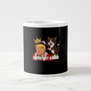 Inga katters antikingar Rolig klassisk stil Jumbo Mugg