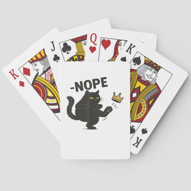 Inga kattkungar i Amerika  Casinokort (Baksidan)