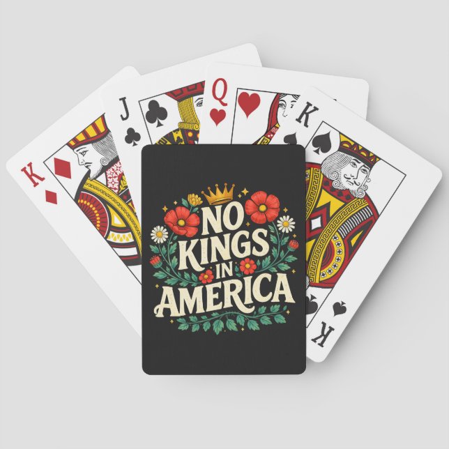 Inga Kings Amerika Casinokort (Baksidan)