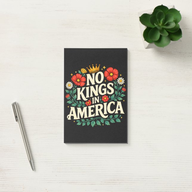 Inga Kings Amerika Post-it Block (Kontor)