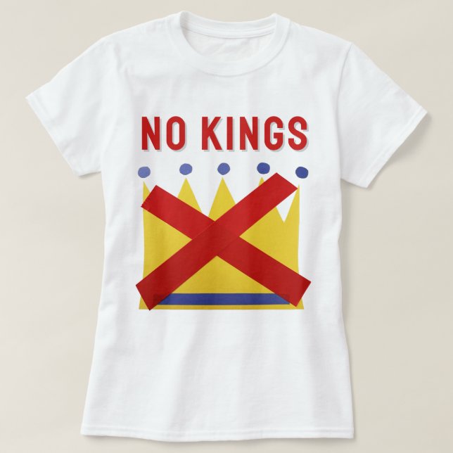 Inga Kings Protest Motstå T Shirt (Design framsida)