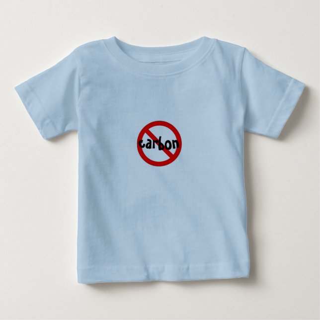 Inga koldioxidcitat Baby One Biet-citat T-shirt (Framsida)