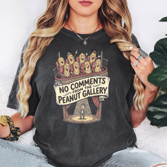 Inga kommentarer Peanut Gallery Jonglerande Design T Shirt (Skapare uppladdad)