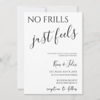 Inga kompisar känner bara Avslappnad bröllopsinbju