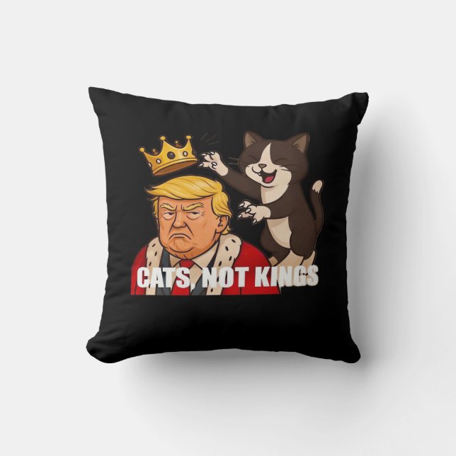 Inga Könige Anti Katter Rolig Klassisk Stil Kudde (Framsida)