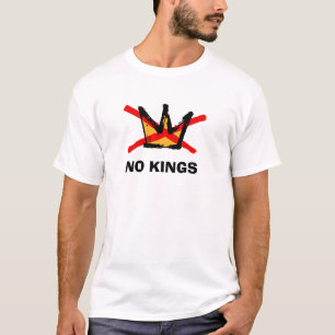 INGA KONUNGAR Anti-Trump Pro-demokrati T-Shirt