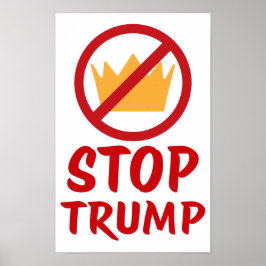 INGA KONUNGAR STOPPAR TRUMP Anti-Trump | RYW | Pro Poster