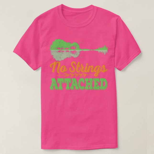 Inga kopplade strängar t shirt (Design framsida)