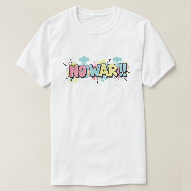 Inga krig t shirt (Design framsida)
