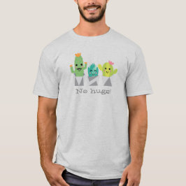 "Inga krukor!" leende cactus family T-Shirt