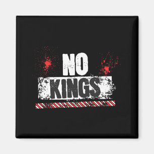 Inga Kung-auktoritärer Trump March Walk Ställe Magnet