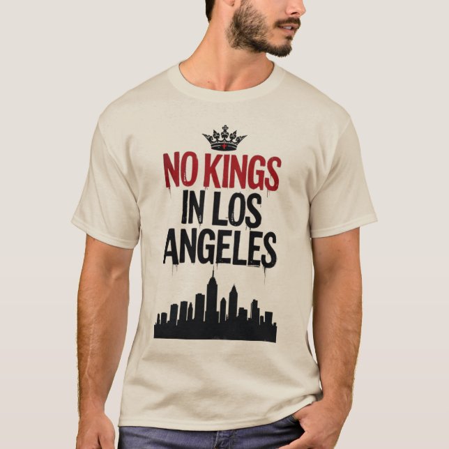 Inga Kung i Los Angeles - Urban Reberevolt T Shirt (Framsida)