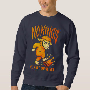 Inga Kung Sheep Rebeljon Lång Ärmad Tröja