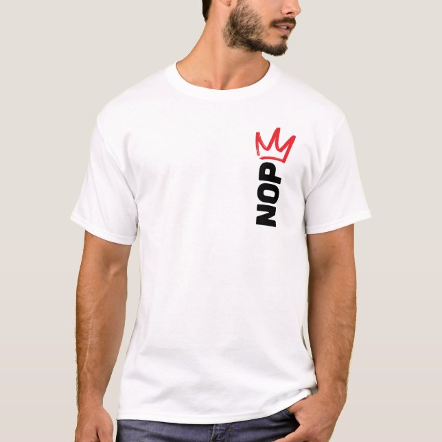 Inga kungar affisch t shirt (Framsida)