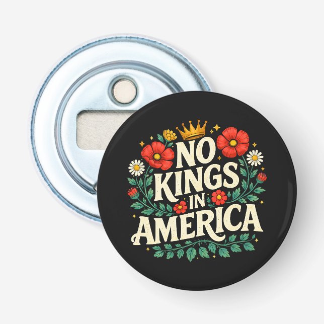 Inga kungar Amerika Flasköppnare (Framsidan)
