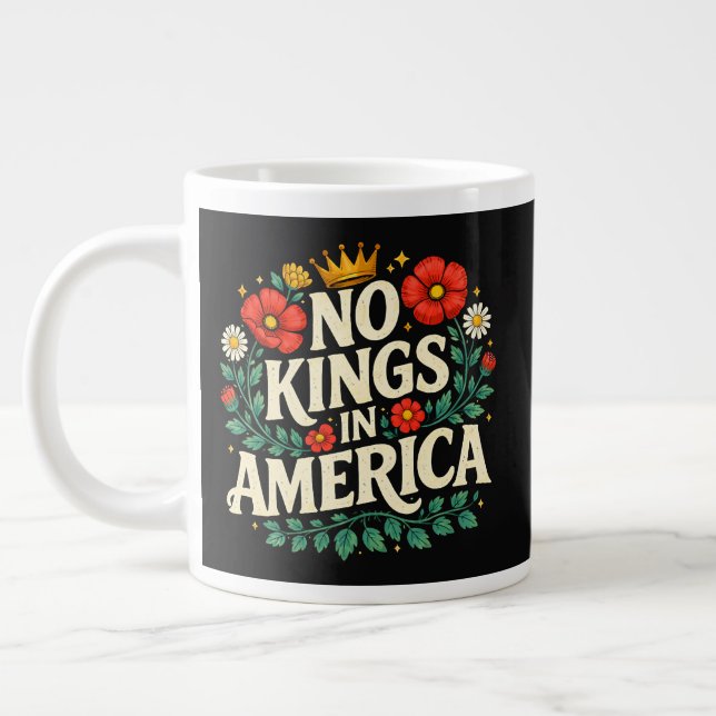 Inga kungar Amerika Jumbo Mugg (Vänster)