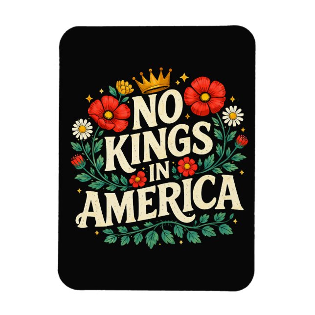 Inga kungar Amerika Magnet (Vertikal)
