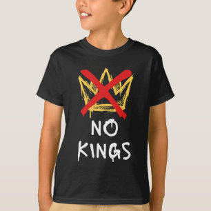 Inga kungar Amerika protesterar demokrati anti-Tru T Shirt